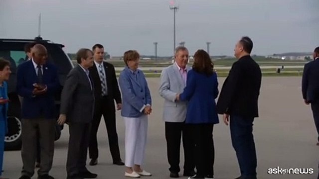 Kamala Harris a Chicago per la Convention Democratica