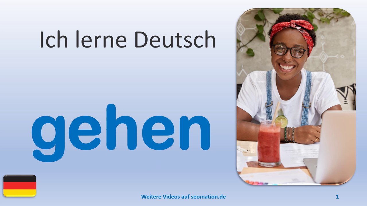 ✅gehen✅ Ich lerne Deutsch mit Texten und Bildern