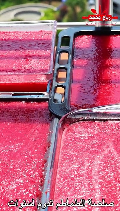 صلصة الطماطم في المنزل بطريقة ناجحة تدوم لسنوات بدون مواد حافظة - رب البندورة - معجون الطماطم - دبس الطماطم بدون طبخها لساعات على النار نحفظه بدون ثلاجة