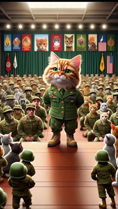 Army  Cat  won the Battle