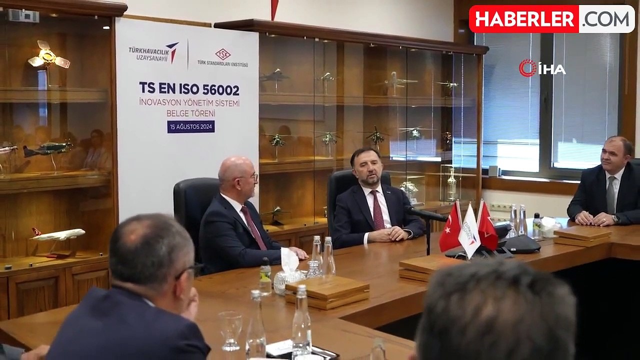 TUSAŞ, İnovasyon Yönetim Sistemi Belgesi Alan İlk Milli Kuruluş Oldu