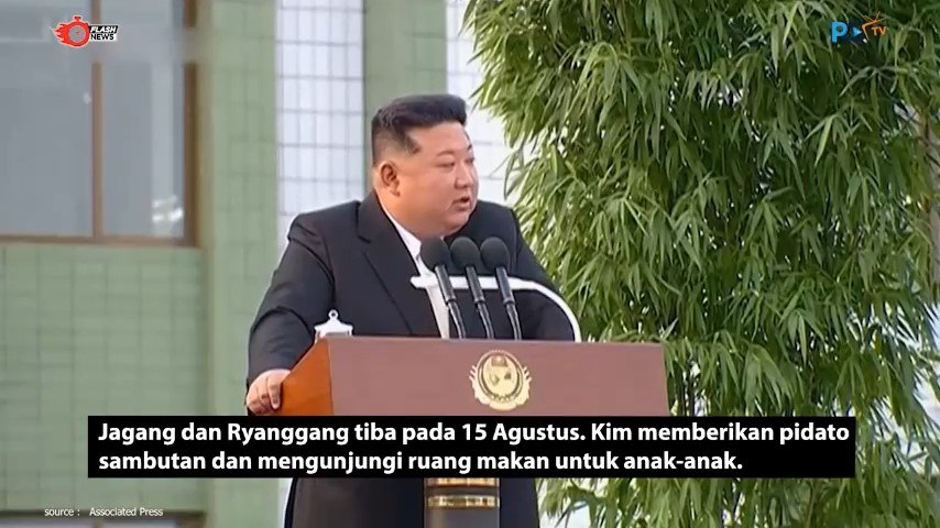 Kim Jong Un Kunjungi Wilayah Terdampak Banjir