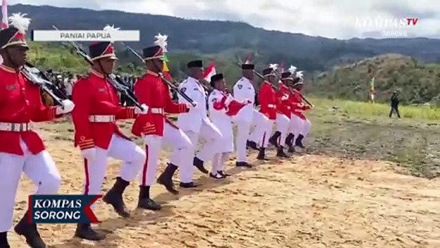 Masyarakat Distrik Bibida Rayakan HUT Kemerdekaan RI Ke79 dengan Serangkaian Lomba