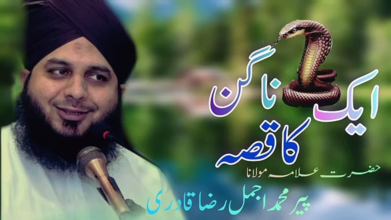 Maaldar Shakhs Aur Ek Nagin Ka Waqia  peer ajmal raza qadri. Islamic & informative channel