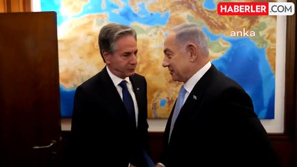 ABD Dışişleri Bakanı Blinken İsrail'i Ziyaret Etti