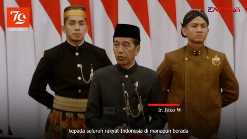 Prabowo Hadir di Sidang HUT Kemerdekaan dan Pembukaan Masa Sidang DPR RI 2024