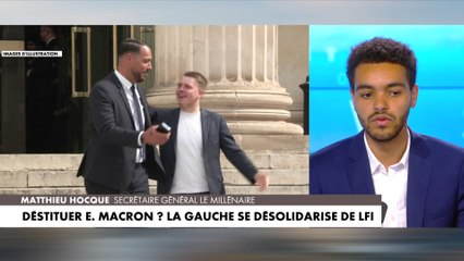 «LFI prospère sur le chaos» selon Matthieu Hocque