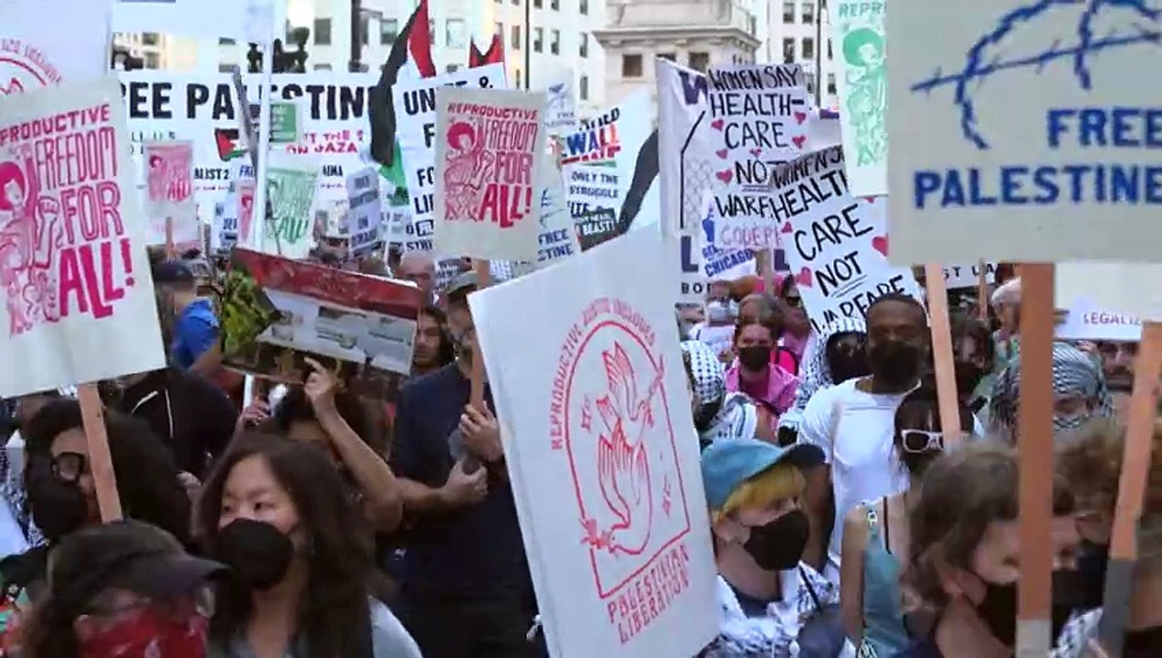 Harris in Chicago - US-Demokraten freuen sich auf Kür ihrer Kandidatin