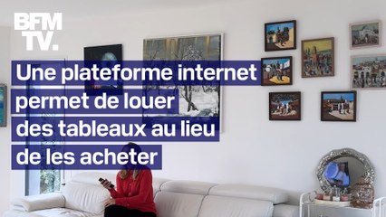 Une plateforme internet permet de louer des tableaux au lieu de les acheter
