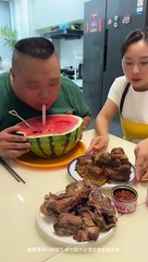Chinese Couple Eating Yummy Villager Food Challenge Show 2024