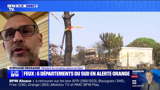 Incendie dans l'Hérault: Aucune alarme n'a retenti dans le camping assure un des résidants