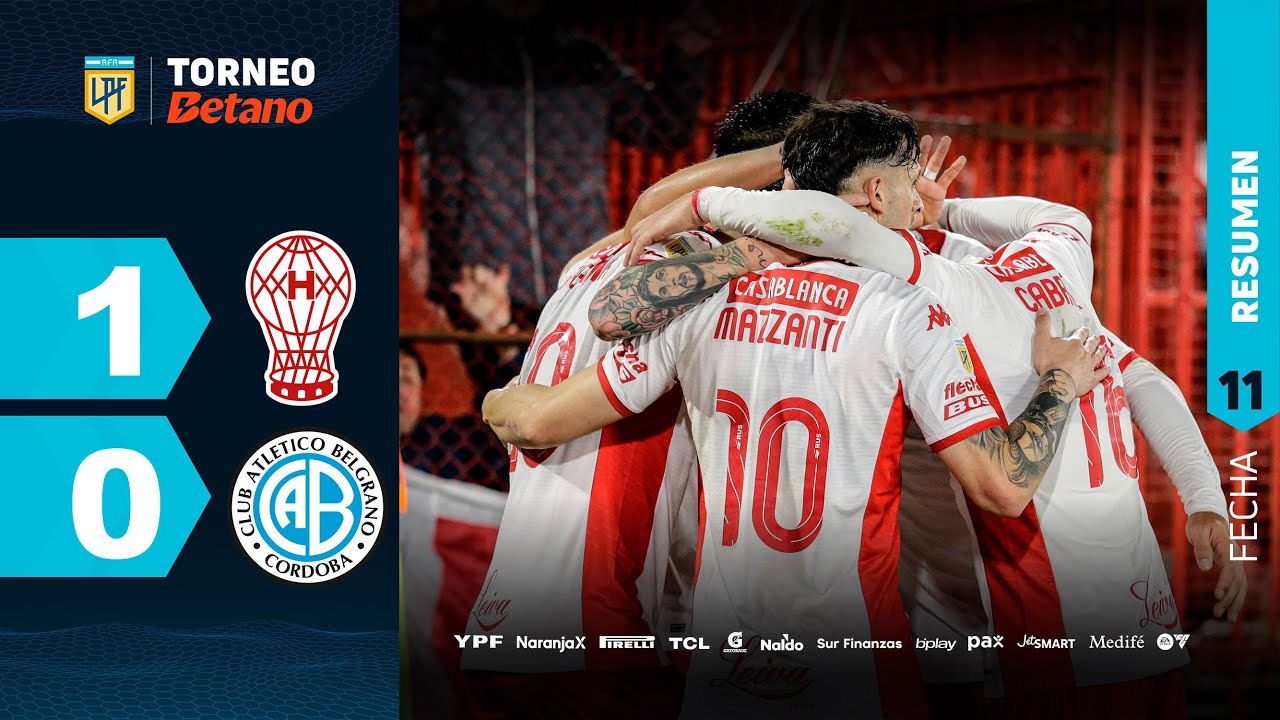 Huracán vs Belgrano (1-0) | LPF 2024 | Fecha 11