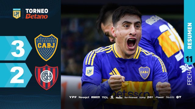 Boca vs San Lorenzo (3-2) | LPF 2024 | Fecha 11