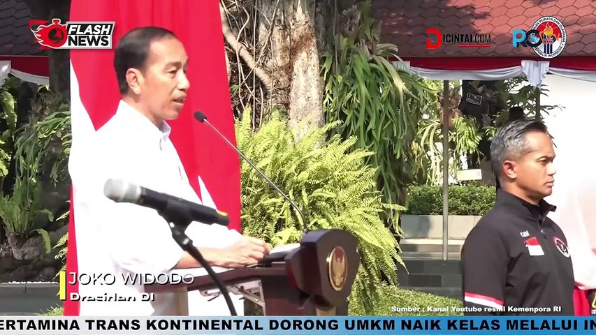 Menpora Dito Bersama Presiden Jokowi Serahkan Bonus untuk Atlet Olimpiade Paris 2024