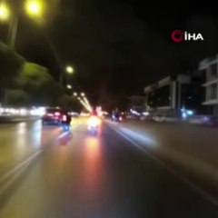 1 saniye sağına baktı, belediye otobüsüne çarptı