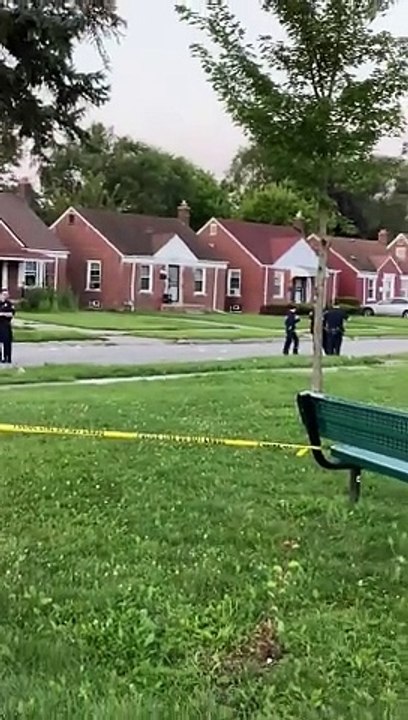 Sleeping child shot in the head Detroit drive-by