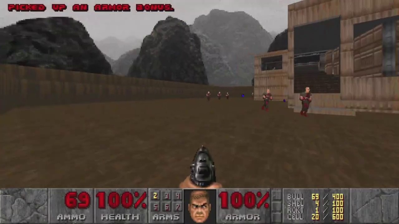 DooM [E1M2 - Nuclear Plant] Pistol Start (UV-Max)