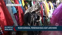 Musim Karnaval Persewaan Baju Adat di Malang Laris Manis