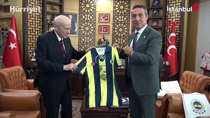 MHP Genel Başkanı Bahçeli, Ali Koç ile görüştü