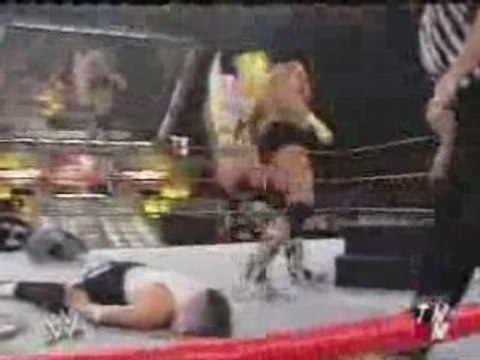 Jeff Hardy vs Bradshaw Hardcore championship