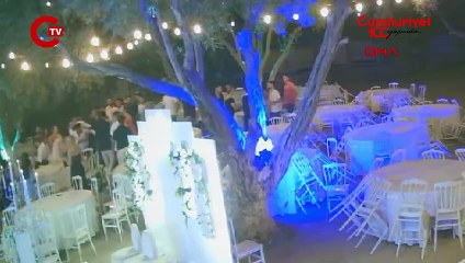 Anbean kaydedildi... Düğünde 13 kişinin yaralandığı kavga!