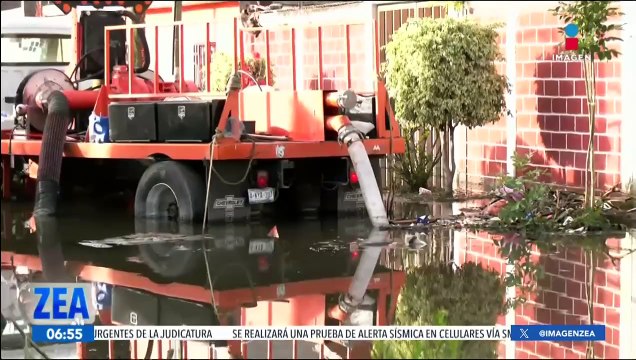 Gobierno del Edoméx lleva apoyo a Chalco ante las lluvias e inundaciones