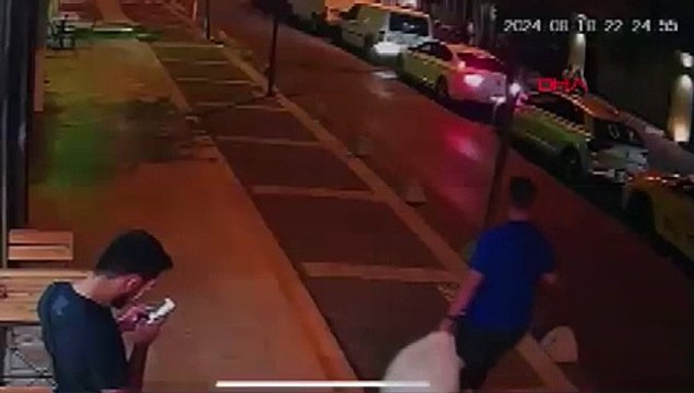 Güvenlik kamerası saldırı anının yeni görüntüleri