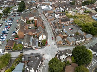 Roadwork Update at Newport Crossroads, Shropshire
