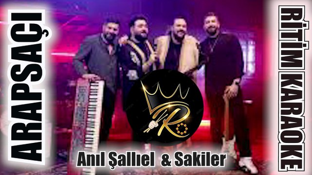 Arapsaçı - Anıl Şallıel & Sakiler ✩ Ritim Karaoke (Segah Majör Çift Düm Arap Beste Özer Şenay)