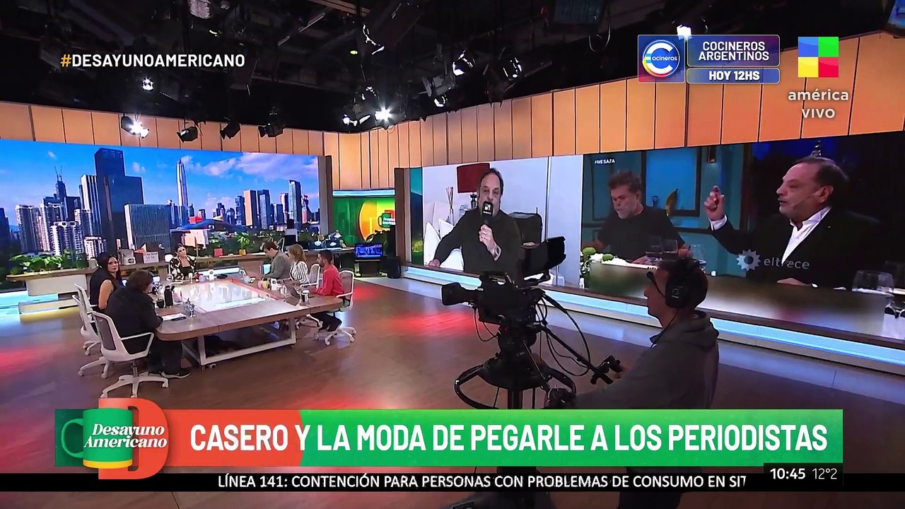 Tenso cruce en la mesa de Mirtha Legrand entre Alfredo Casero y Baby Etchecopar