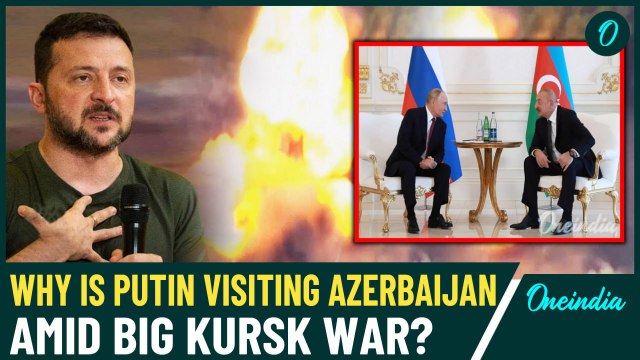 Putin Touches Down in Azerbaijan: Shore up Russia-Azerbaijan Ties Amid Ukrainian Incursion in Kursk