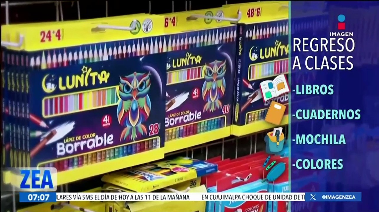 Regreso a clases 2024: Padres de familia inician la compra de útiles escolares y uniformes