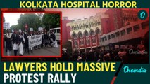 Kolkata Doctor Case: Kolkata HC Lawyers Hold Protest March, Demand Justice for the Victim | Watch