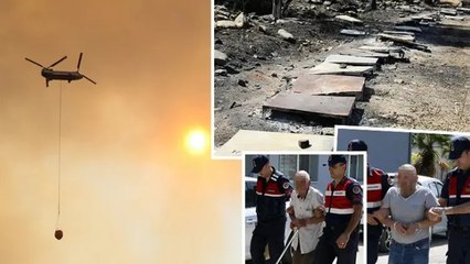 Muğla’nın Yatağan ilçesindeki orman yangınına neden oldukları gerekçesiyle baba ile oğlu tutuklandı