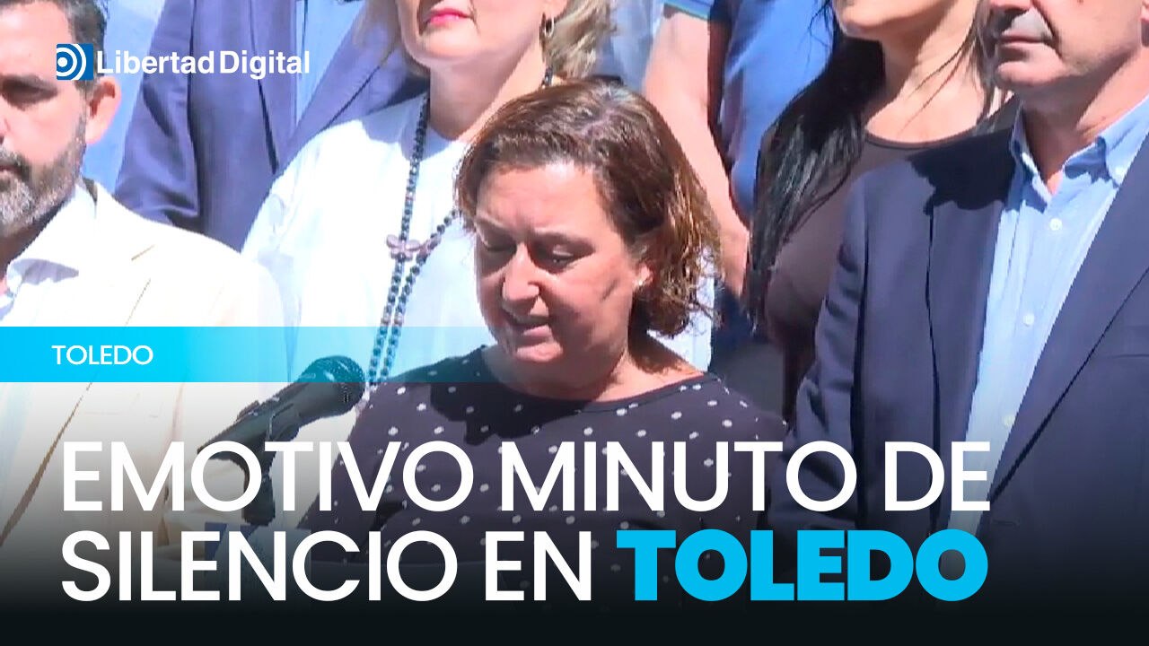 Emotivo minuto de silencio por los asesinatos a dos menores este fin de semana