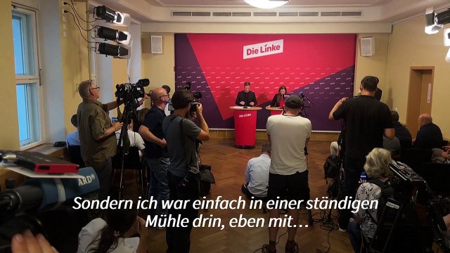 Raus aus der Mühle: Linke-Chefs begründen Rückzug