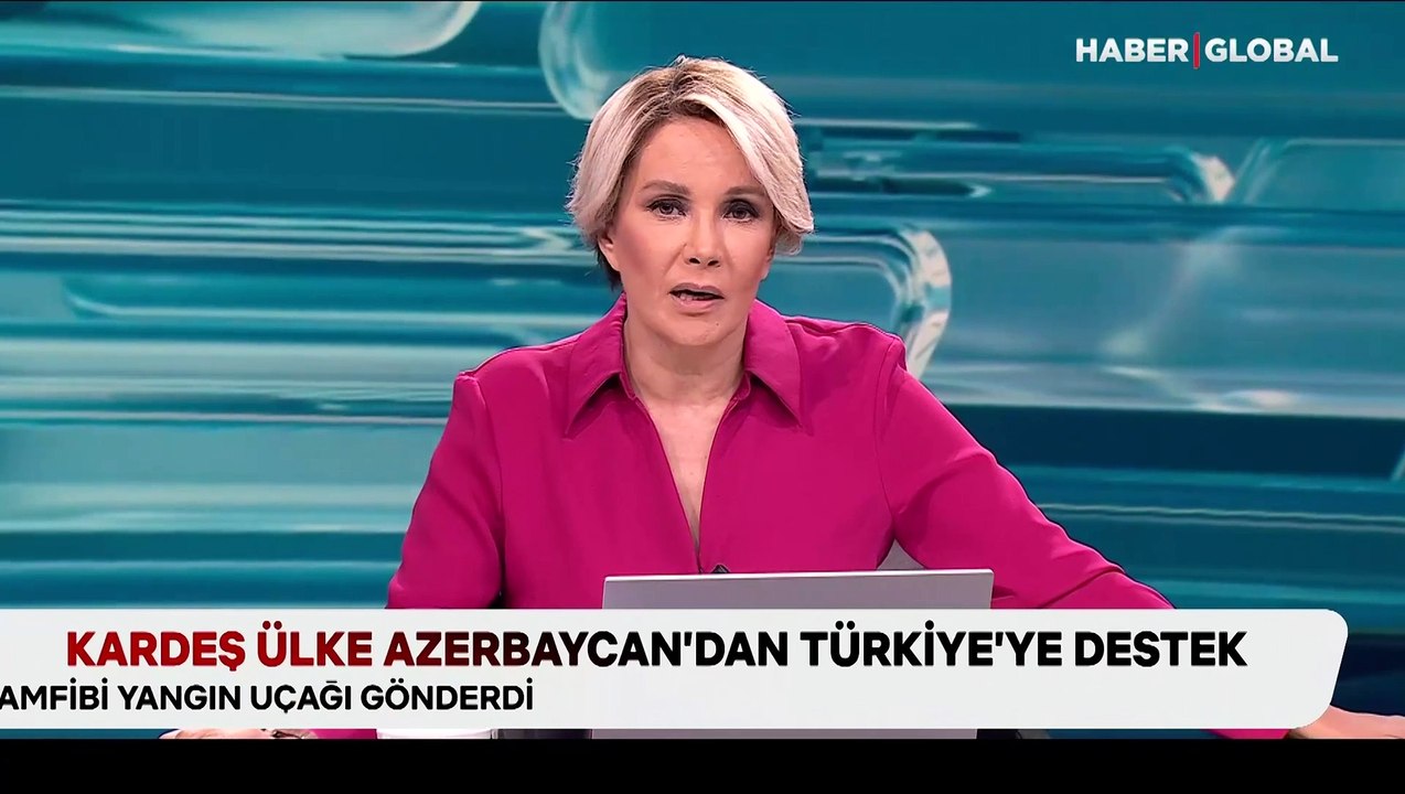 Kardeş ülke Azerbaycan'dan Türkiye'ye destek: Cumhurbaşkanı İlham Aliyev, BE-200 amfibi yangın uçağı gönderdi