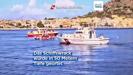 Segelyacht vor Siziliens Küste gesunken: Bei Palermo werden sieben Menschen vermisst