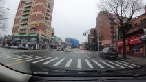 New York City State of Emergency Driving Downtown Flushing, Queens - Attractions