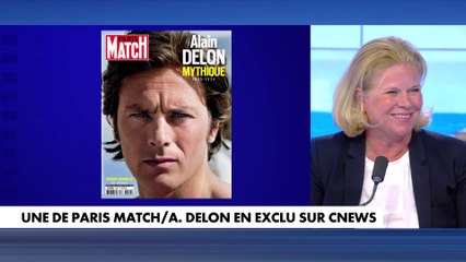 Video herunterladen: Caroline Mangez dévoile la Une du magazine consacré à Alain Delon