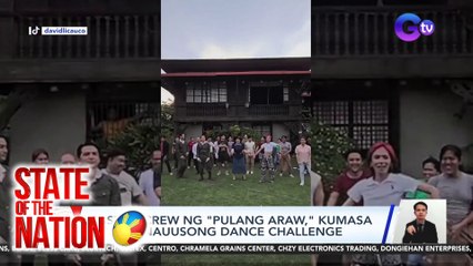 State of the Nation Part 1 & 3 (Aug. 19, 2024): ; "Tiramisu Cake" ng cast and crew ng "Pulang Araw"