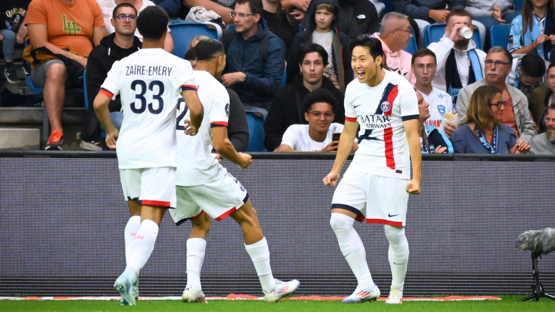 Lee Kang-In Top All Actions vs. Le Havre