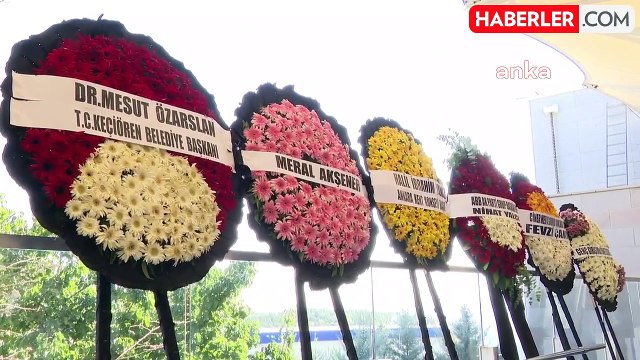 Ankara Büyükşehir Belediye Başkanı Mansur Yavaş'ın eski basın danışmanının annesi son yolculuğuna uğurlandı