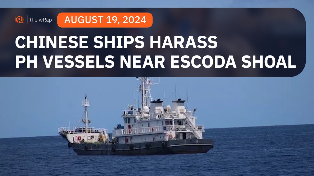 Philippines says China damaged PCG ships near Escoda Shoal 