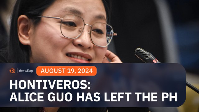 Alice Guo already left PH on July 18 – Hontiveros