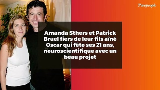 Amanda Sthers et Patrick Bruel fiers de leur fils aîné Oscar qui fête ses 21 ans, neuroscientifique avec un beau projet