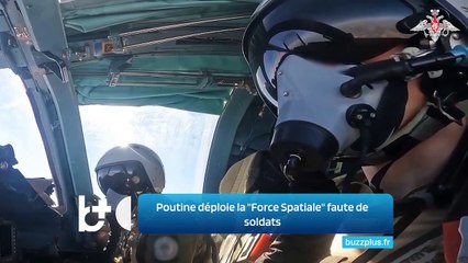 Poutine déploie la "Force Spatiale" faute de soldats