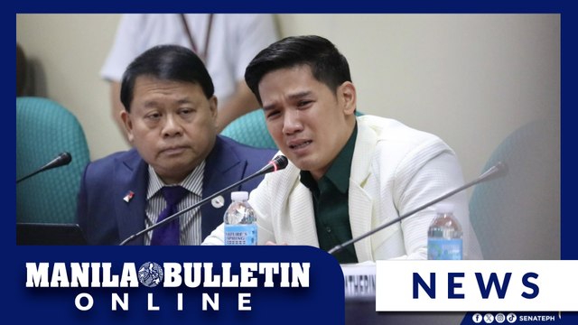 OPM singer Gerald Santos tells Senate hearing: Ako po ay na-rape