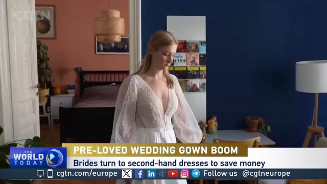 A growing trend: Austrian brides buy second-hand dresses in bid to save money