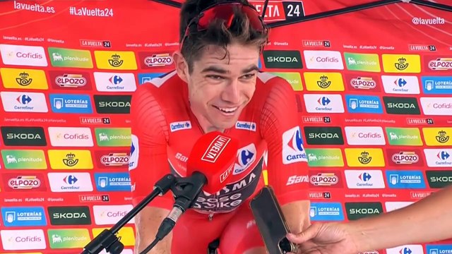 Cycling - La Vuelta 2024 - Wout Van Aert : This feels so good...